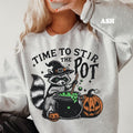 Time to Stir the Pot Shirt Crewneck ~ Unisex Apparel Relaxed Fit Printed In The USA Clothing Womenswear Casual Comfort...