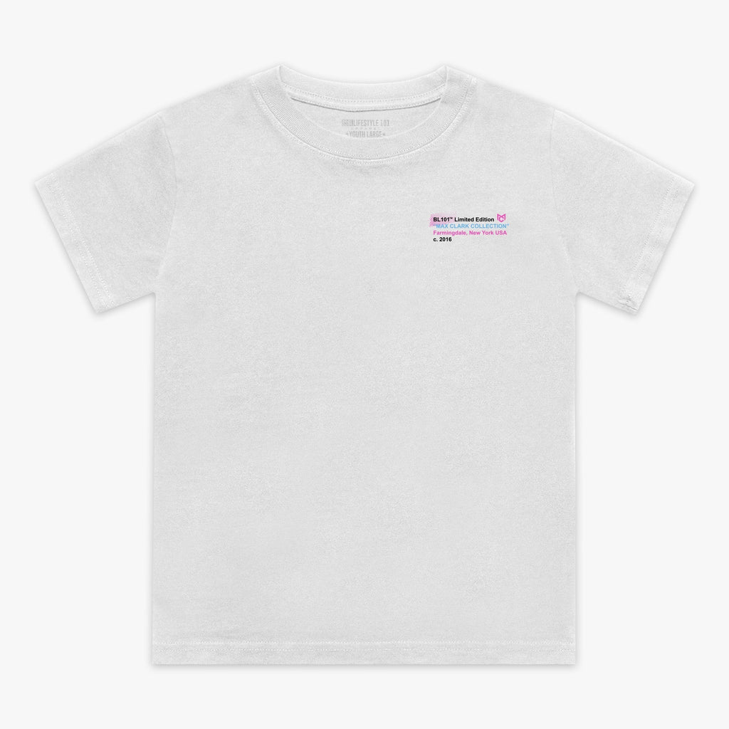 Time 2 Shine Icons Youth Tee - White Hoodie, Sweatshirt | PureTeeCo.com (Image 2)