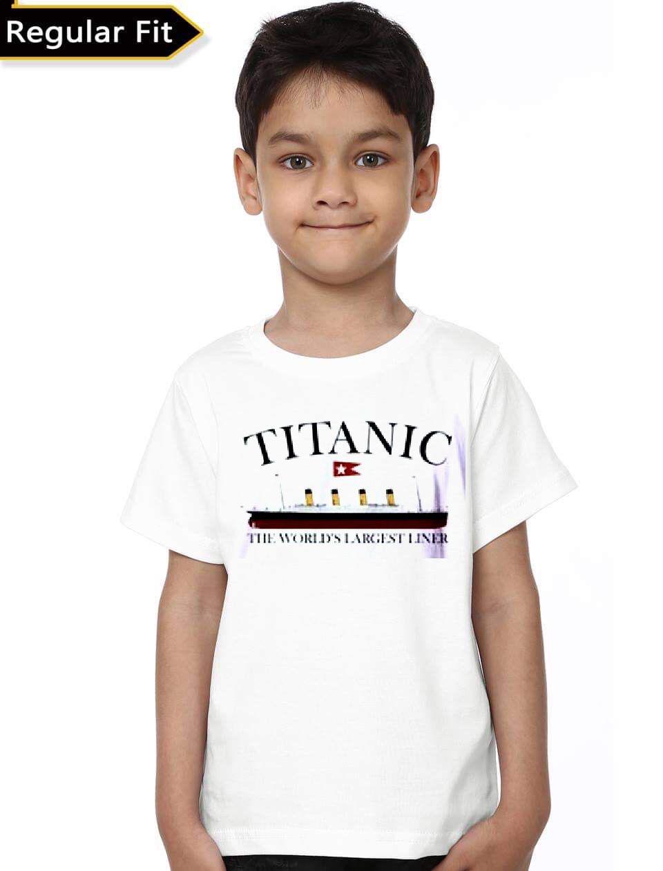 Titanic White Kids T-Shirt Hoodie, Sweatshirt | PureTeeCo.com