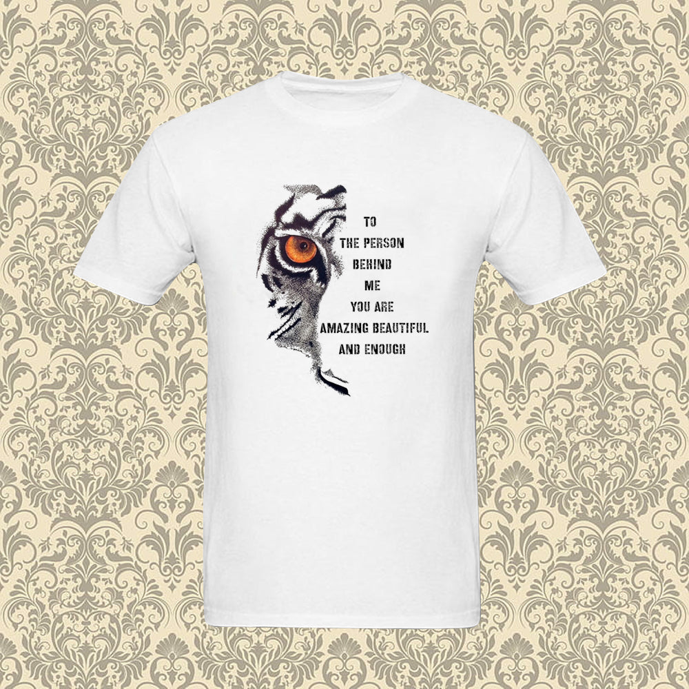 To the person behind me you are amazing beautiful and enough T Shirt adm Hoodie, Sweatshirt | PureTeeCo.com