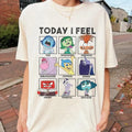 Today I Feel Inside Out Youth Shirt, Inside Out Characters Shirt, Inside Out Movie Shirt Hoodie, Sweatshirt | PureTeeCo.com
