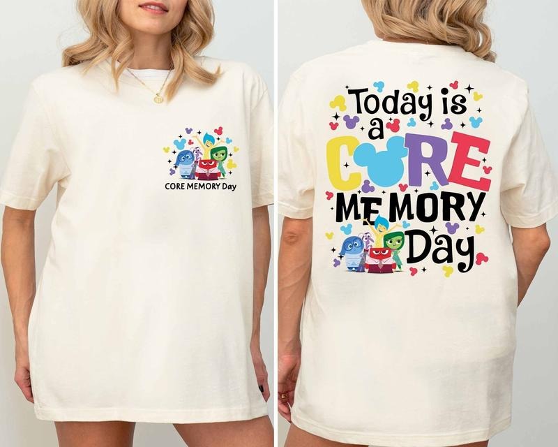 Today Is A Core Memory Day Shirt, Inside Out Movie Shirt Hoodie, Sweatshirt | PureTeeCo.com