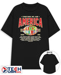 Together we are America Football since 1968 flag shirt