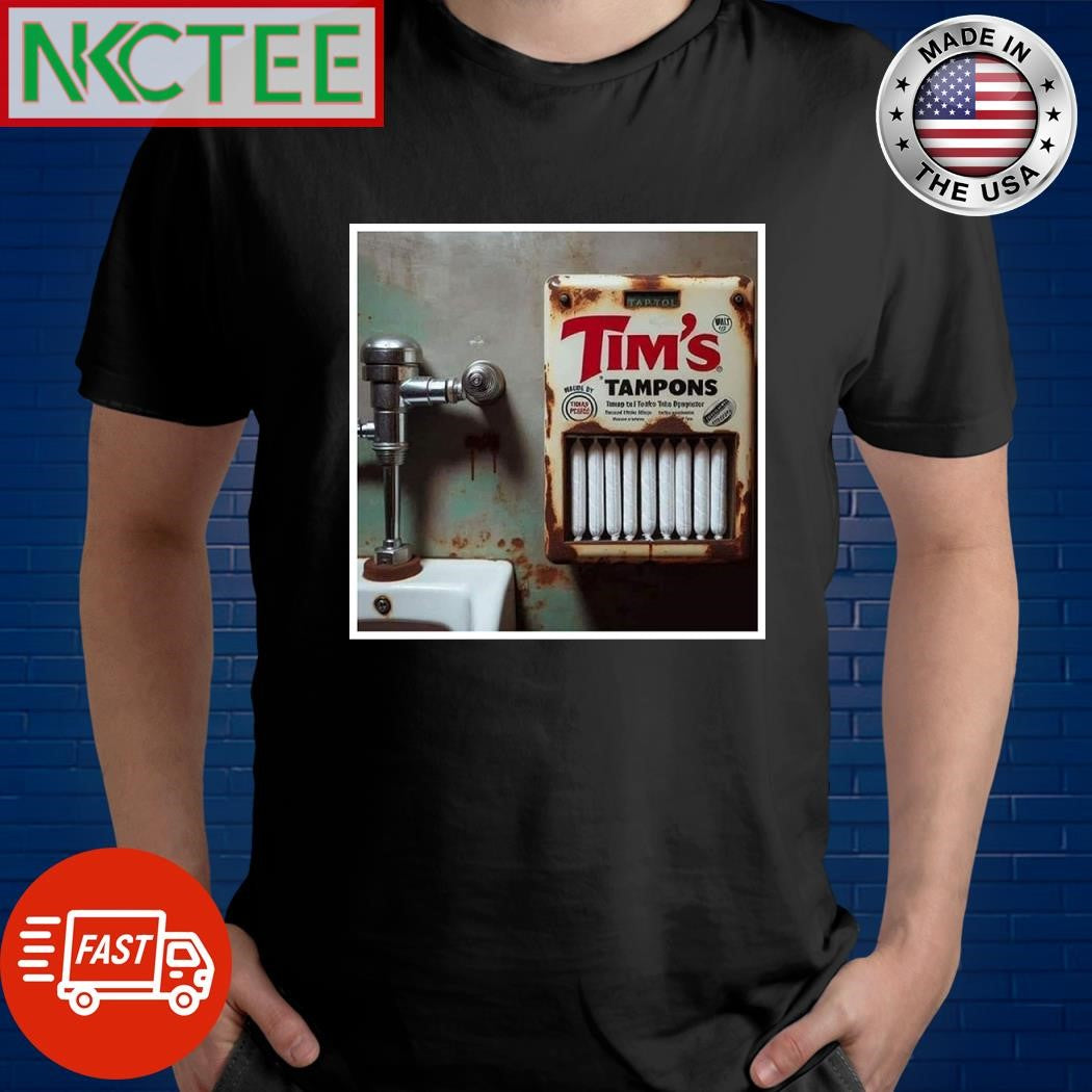 Toilet paper Tim’s Tampons Tim Walz shirt