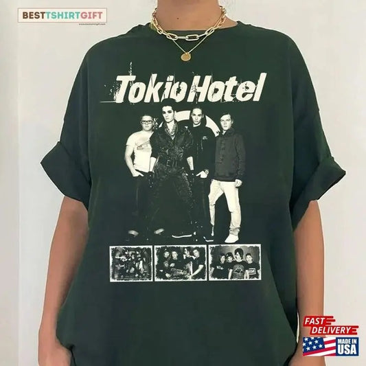 Tokio Hotel World Tour 2023 Graphic Shirt, Albums Concert Fan