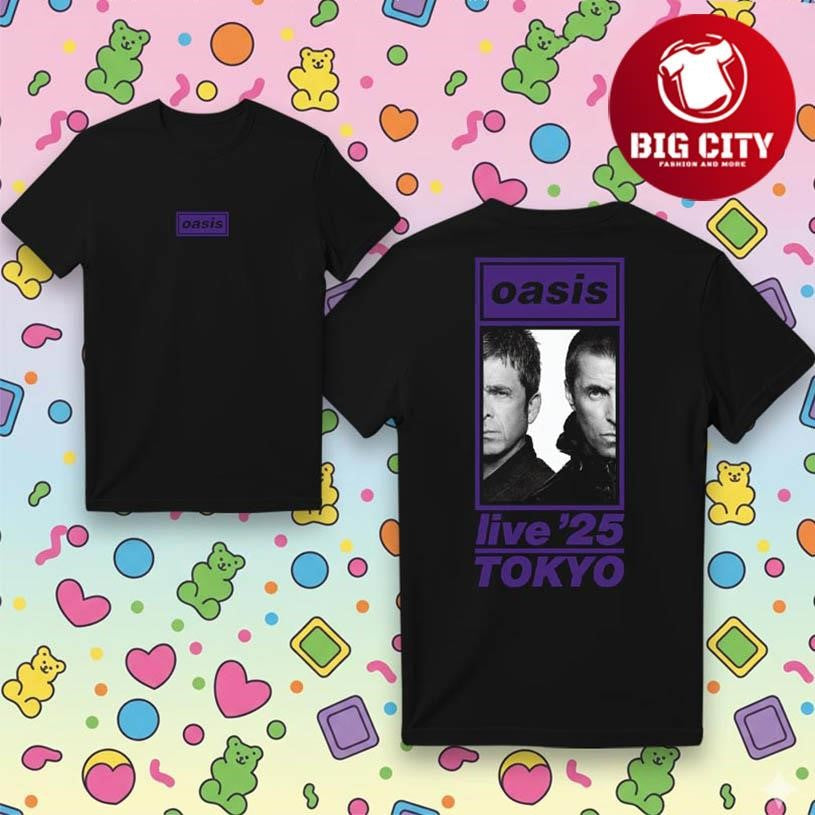 Tokyo Half Faces Fan Store Two Sided Shirt