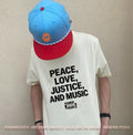 Tom Morello Power To The People Peace Love Justice And Music Shirt