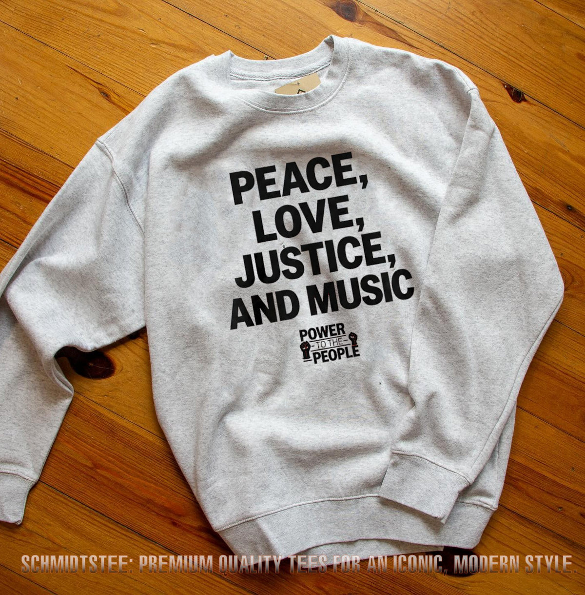 Tom Morello Power To The People Peace Love Justice And Music Shirt
