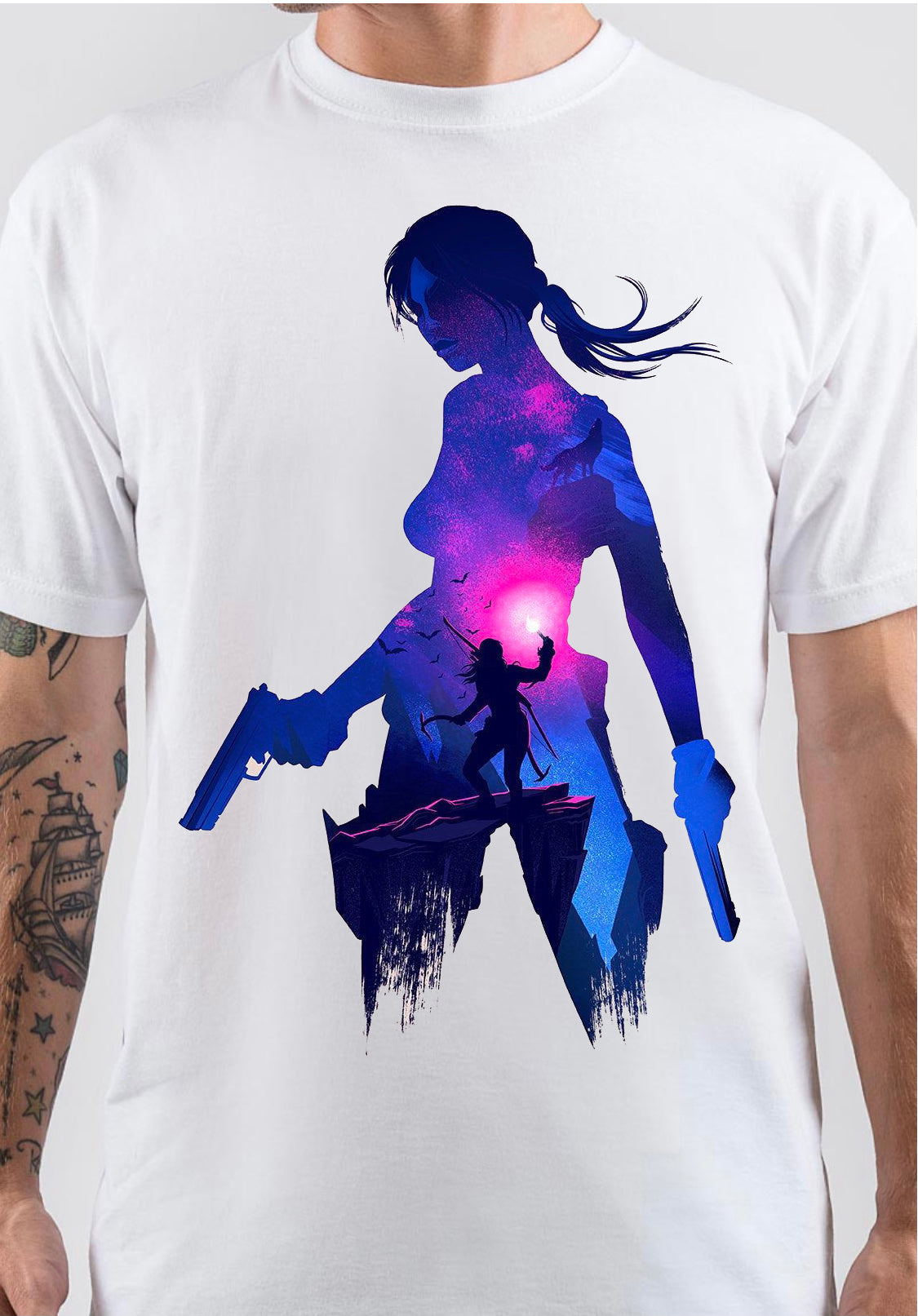 Tomb Raider T-Shirt Style002 Hoodie, Sweatshirt | PureTeeCo.com