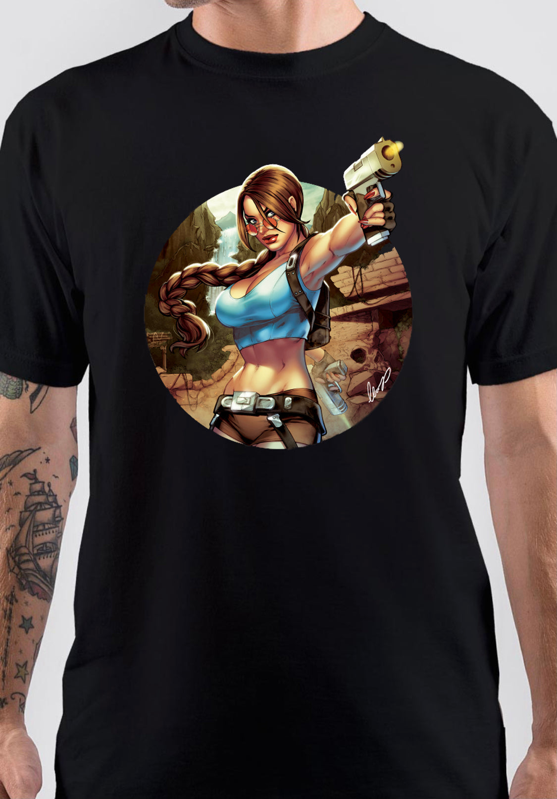 Tomb Raider Pc Game T-Shirt Hoodie, Sweatshirt | PureTeeCo.com