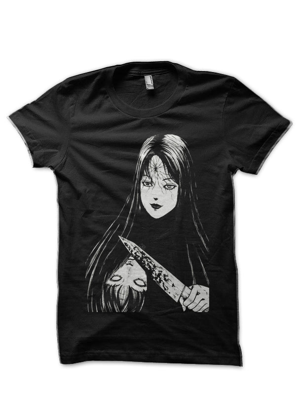 Tomie Black T-Shirt Style001 Hoodie, Sweatshirt | PureTeeCo.com