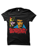 Tony Montana & Elvira Black T-Shirt Hoodie, Sweatshirt | PureTeeCo.com