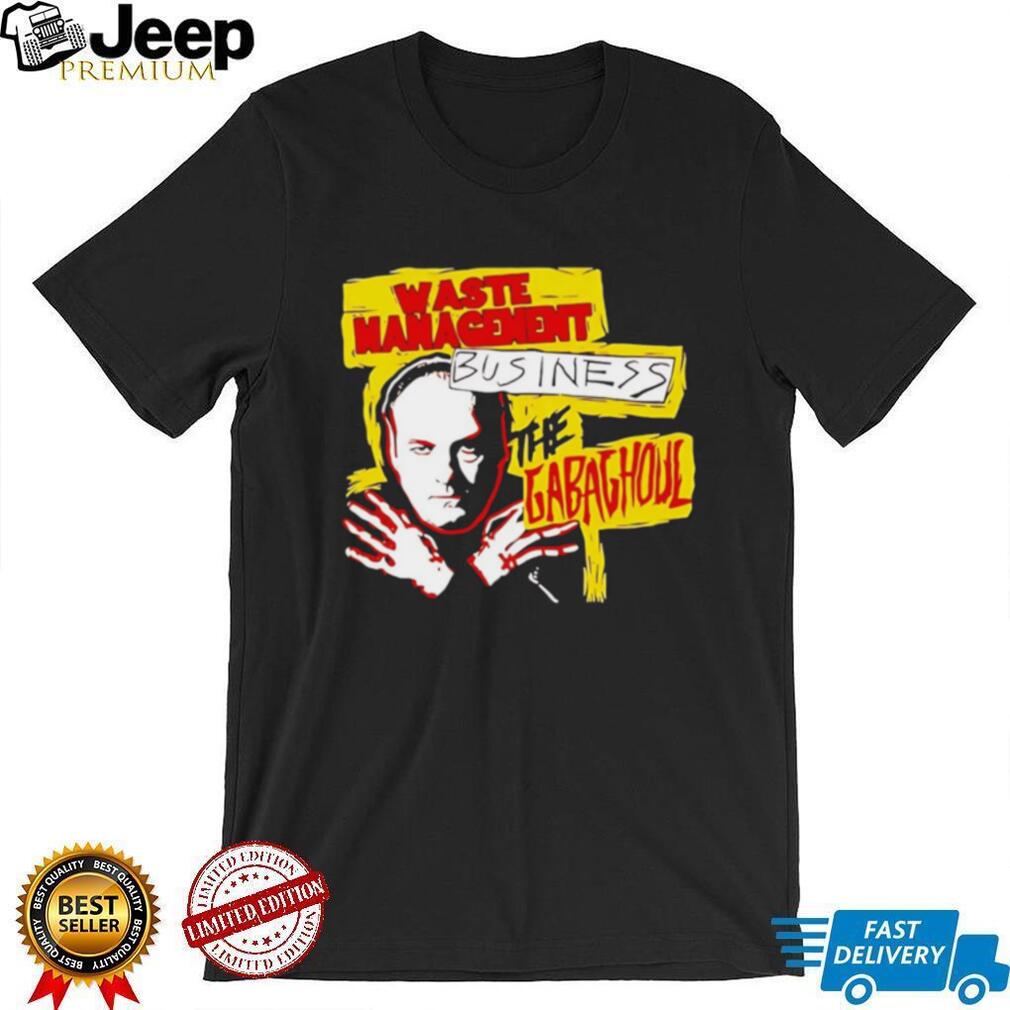 Tony Soprano The Sopranos Waste Management Business the Gabaghoul shirt