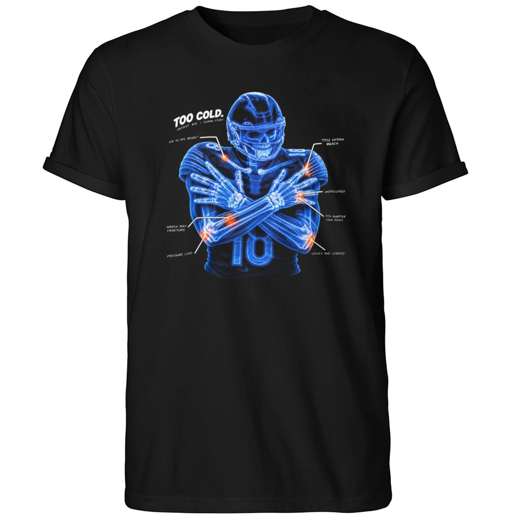 Too Cold Ice In His Veins Green Bay Shirt