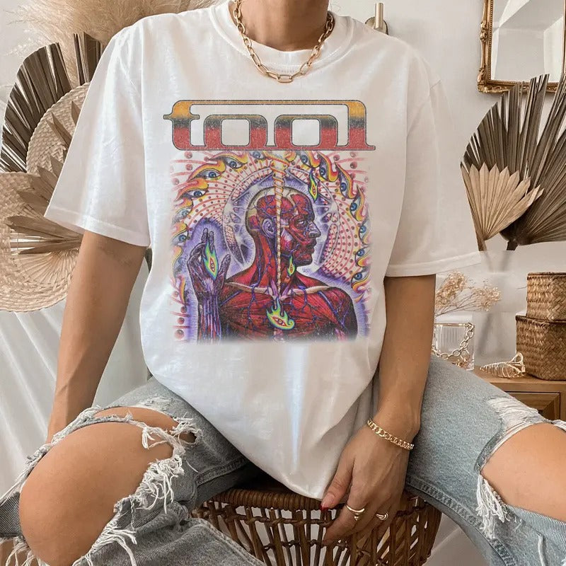 Tool Band Concert Hoodie, Iconic Band Merch, Heavy Metal Gift, Unisex Sweater Pullover Tee Sweatshirt | PureTeeCo.com