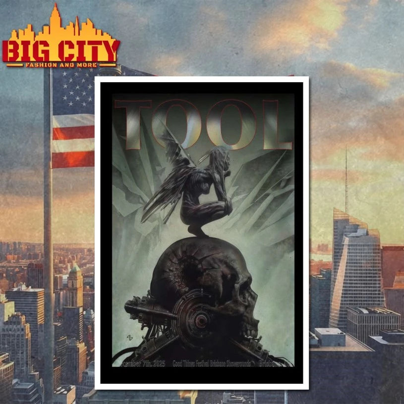 Tool Good Things Festival Brisbane Showgrounds In Brisbane Australia Dec 7 2025 Poster shirt
