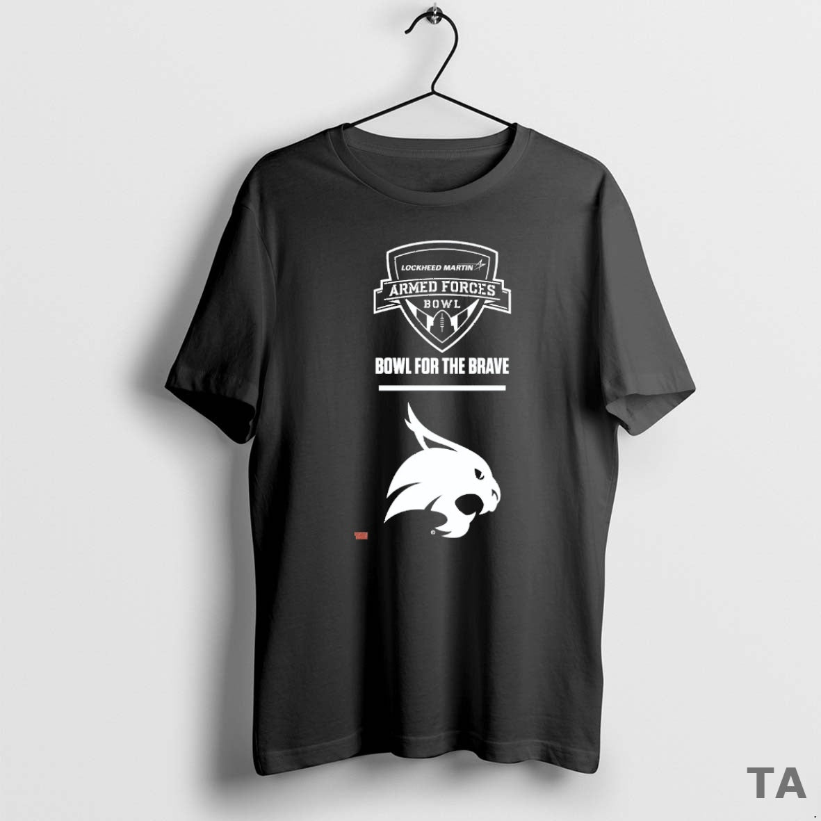 Top 2026 Armed Forces Bowl For The Brave Texas State Bobcats Football T Shirt Sweater Hoodie, Sweatshirt | PureTeeCo.com