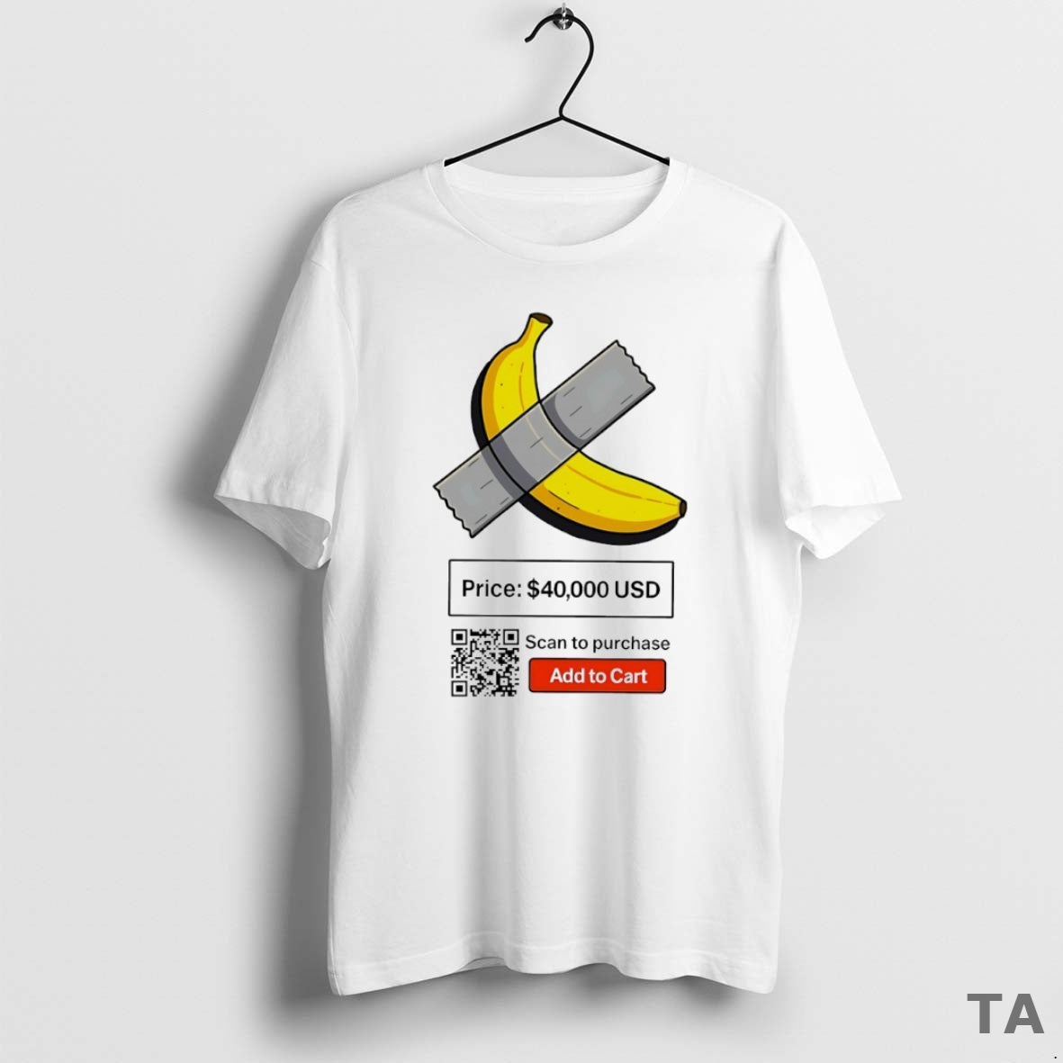 Top 40k Banana Tape Scan To Purchase Circle T Shirt Sweater Hoodie, Sweatshirt | PureTeeCo.com