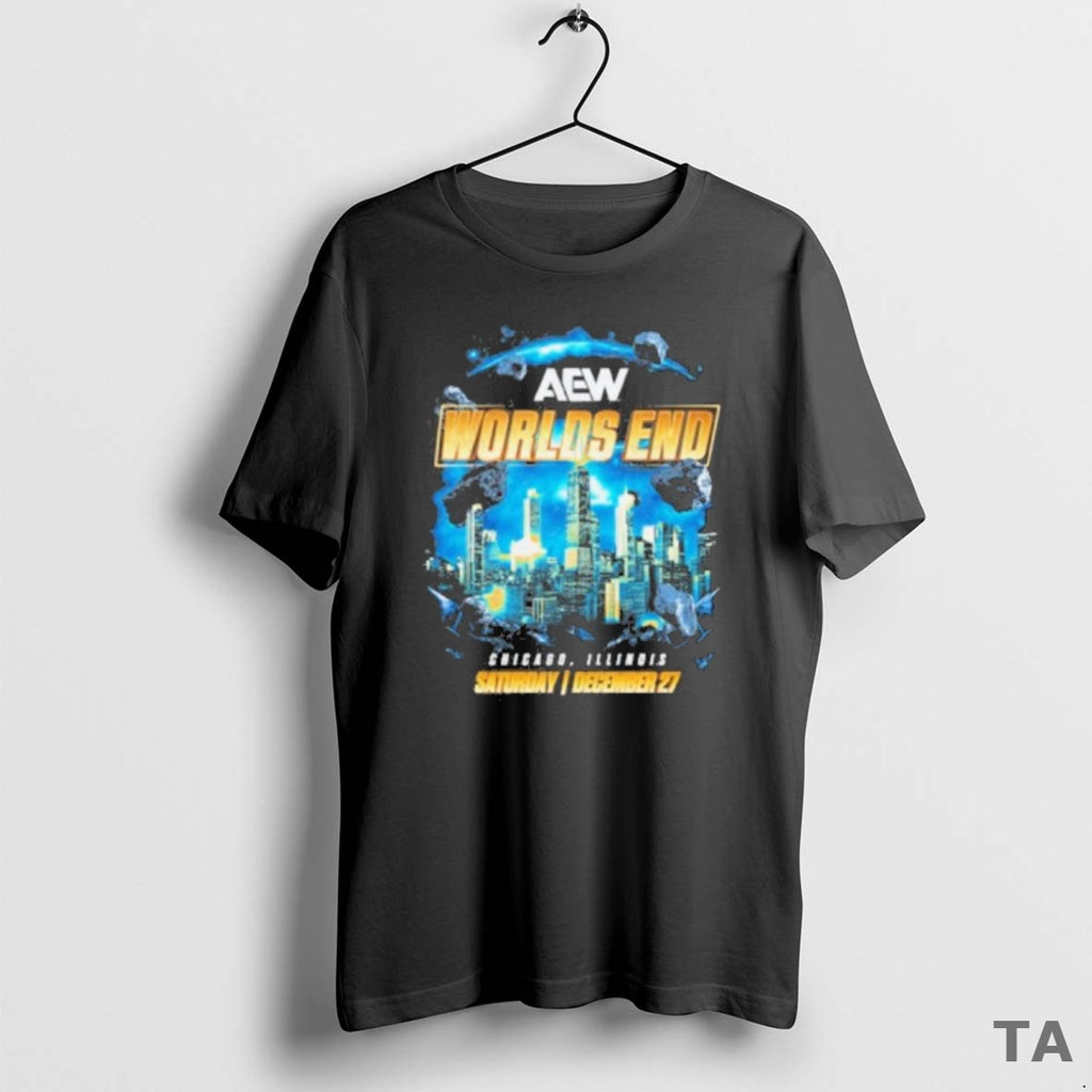 Top Aew Worlds End 2025 Event T Shirt Sweater Hoodie, Sweatshirt | PureTeeCo.com