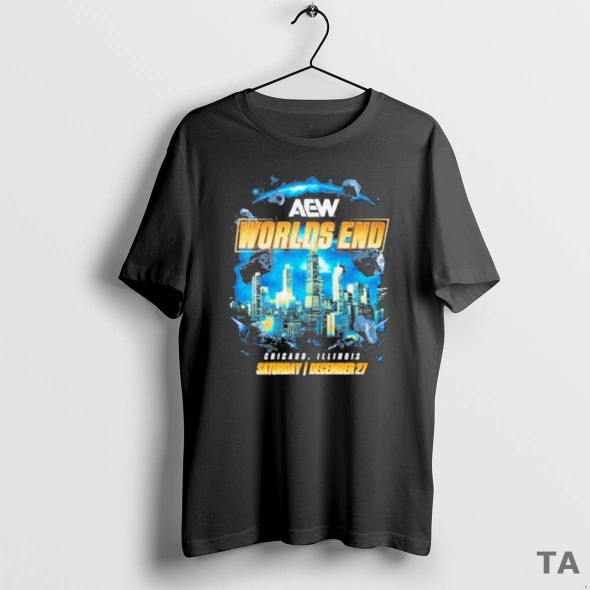 Top Aew Worlds End 2025 Event T Shirt Sweater Hoodie, Sweatshirt | PureTeeCo.com