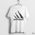 Top Adidolf Parody Logo Circle T Shirt Sweater Hoodie, Sweatshirt | PureTeeCo.com