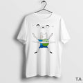 Top Adventure Time Bro Hug Circle T Shirt Sweater Hoodie, Sweatshirt | PureTeeCo.com