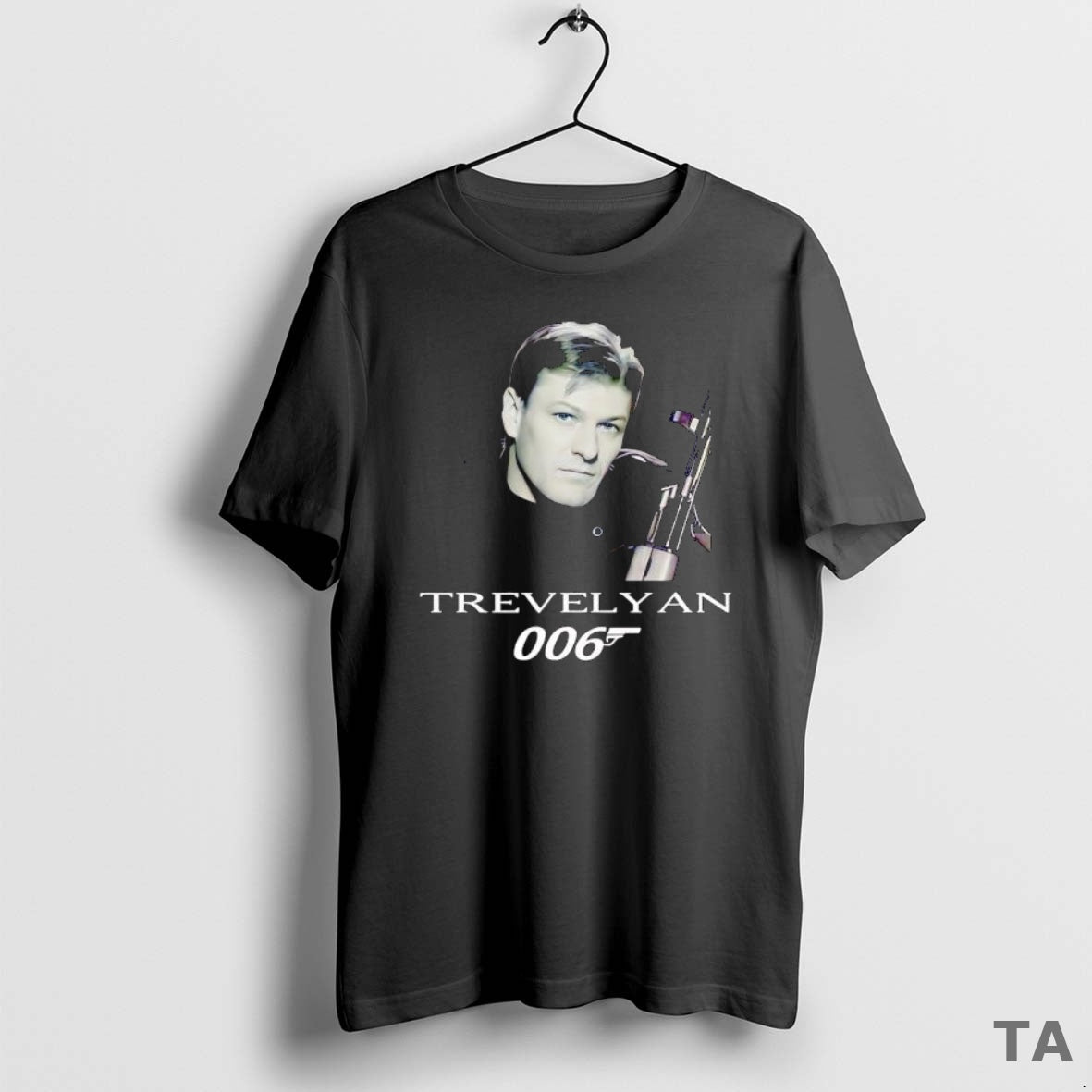 Top Alec Trevelyan James Bond Goldeneye 006 T Shirt Sweater Hoodie, Sweatshirt | PureTeeCo.com