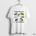 Top Amphibians Of The World Circle T Shirt Sweater Hoodie, Sweatshirt | PureTeeCo.com