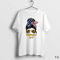 Top Baltimore Girl Messy Bun America T Shirt Sweater Hoodie, Sweatshirt | PureTeeCo.com