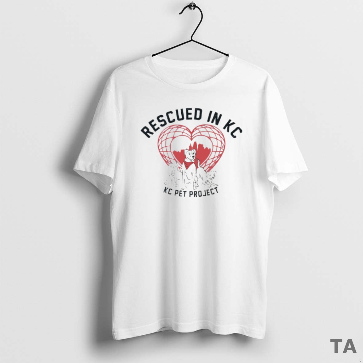 Top Best Rescued In Kc Pet Project T Shirt Sweater Hoodie, Sweatshirt | PureTeeCo.com