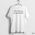Top Can I Quiz You On Ocean Facts Circle T Shirt Sweater Hoodie, Sweatshirt | PureTeeCo.com