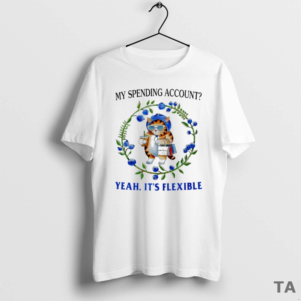 Top Cat My Spending Account Yeah Its Flexible Warby Parker Circle T Shirt Sweater Hoodie, Sweatshirt | PureTeeCo.com