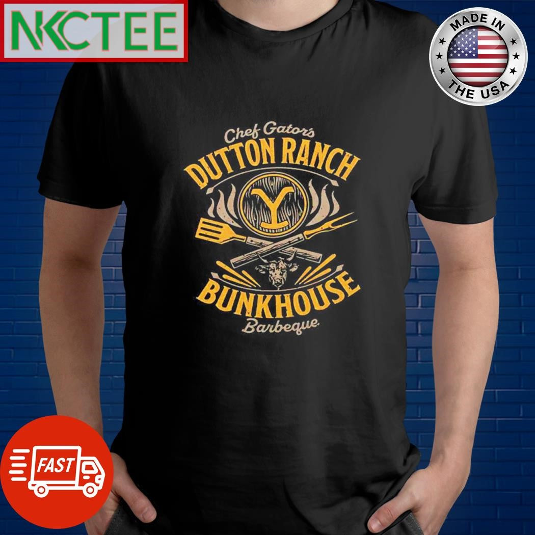 Top Chef Gators Dutton Ranch Y Bunkhouse Barbeque shirt
