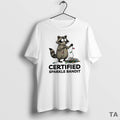 Top Christmas Raccoon Holiday Certified Sparkle Bandit T Shirt Sweater Hoodie, Sweatshirt | PureTeeCo.com