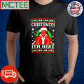 Top Chrithmith Ith here Mike Tyson ugly Christmas shirt