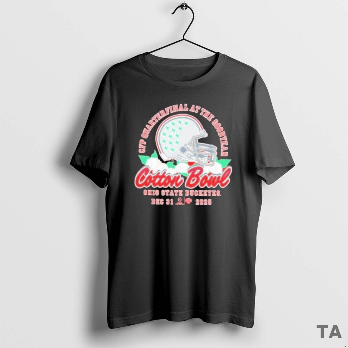 Top College Football Playoff 2026 Ohio State Cotton Bowl Bound T Shirt Sweater Hoodie, Sweatshirt | PureTeeCo.com