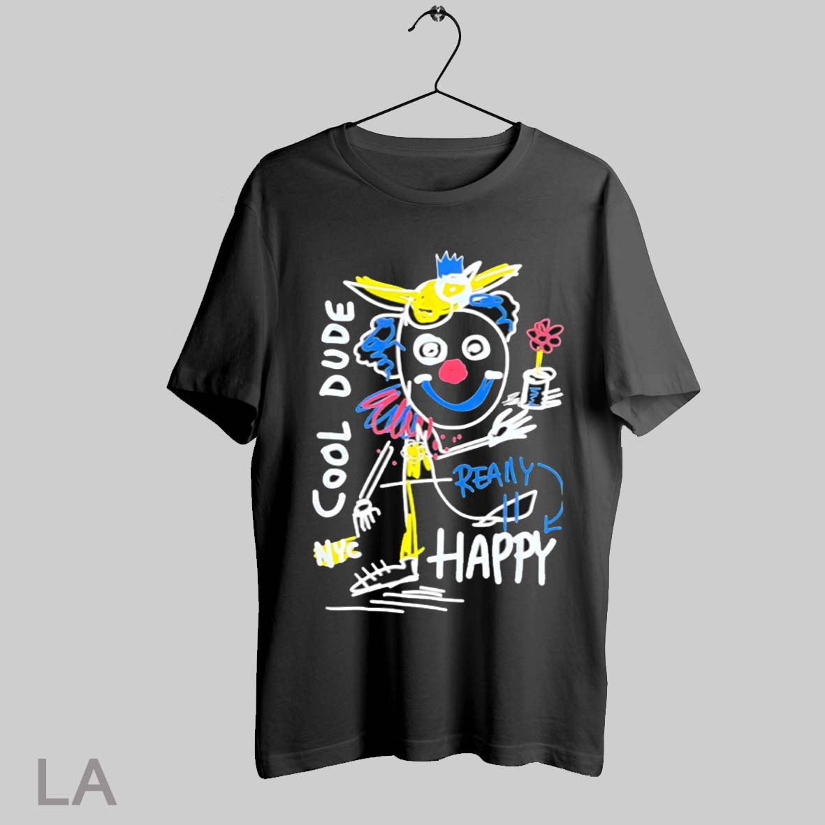 Top Cool Dude Really Happy T Shirt Sweatshirt Hoodie Shirt | PureTeeCo.com