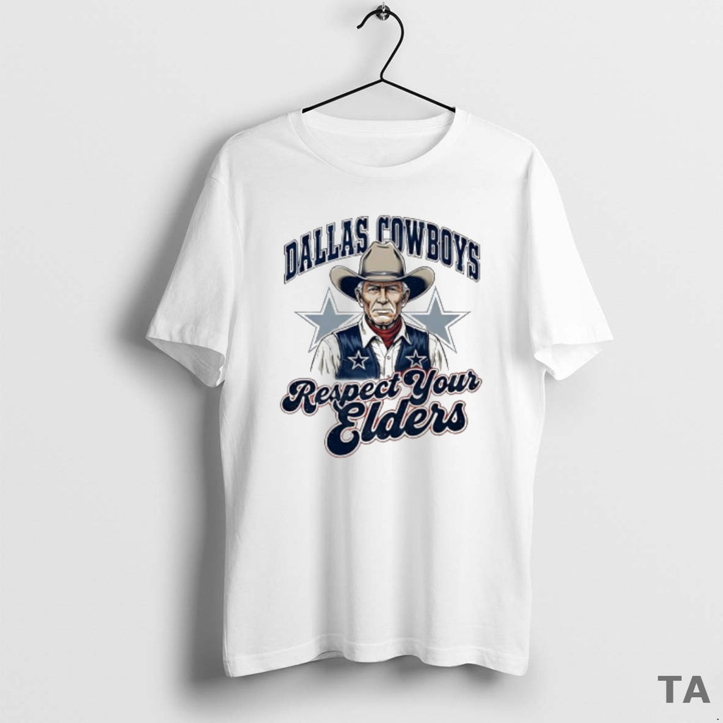 Top Dallas Cowboys Respect Your Elders T Shirt Sweater Hoodie, Sweatshirt | PureTeeCo.com