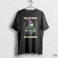 Top Frog Wizard Call Me Magic Cuz I Be Gathering T Shirt Sweater Hoodie, Sweatshirt | PureTeeCo.com
