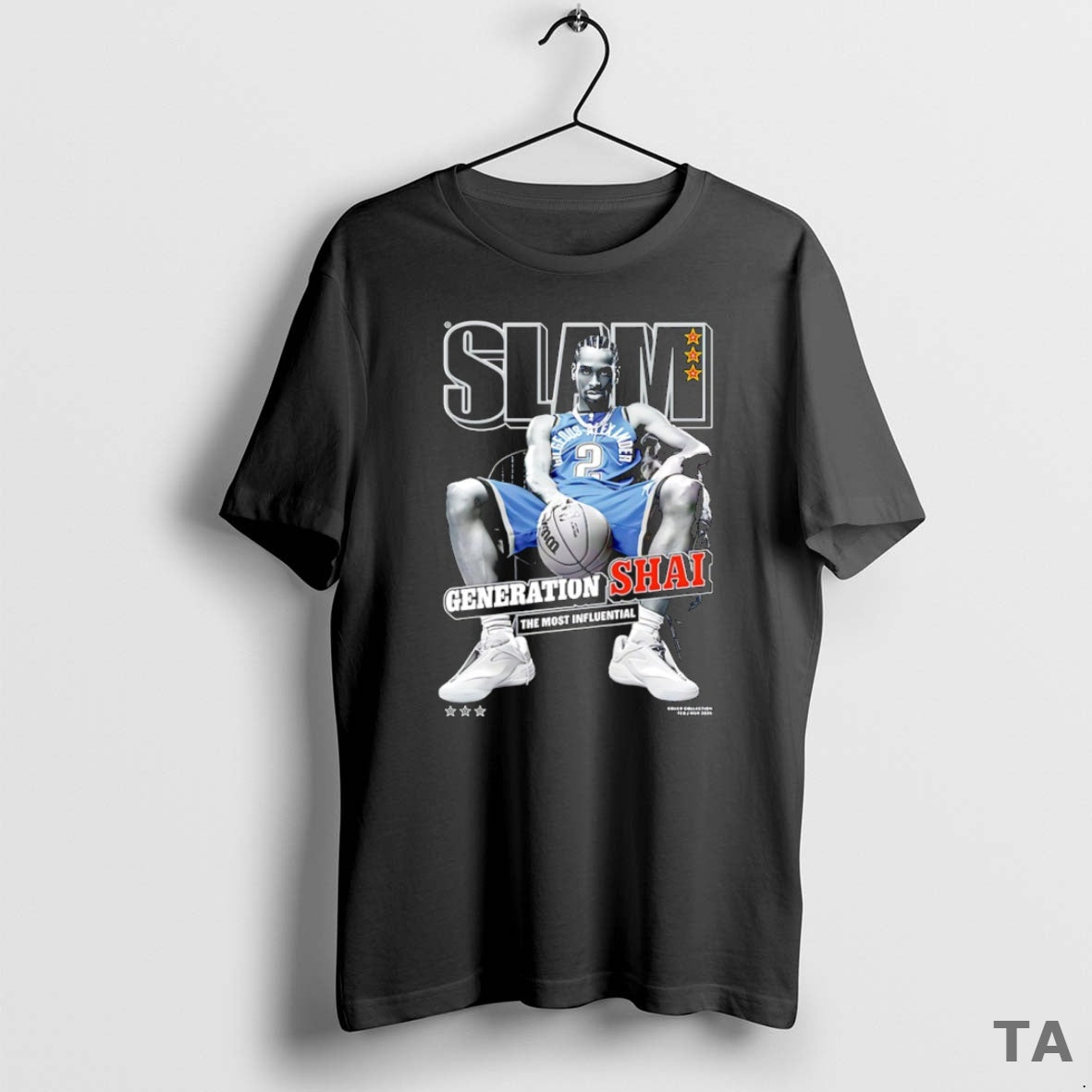 Top Generation Shai Gilgeous Alexander Oklahoma City Thunder Nba Slam T Shirt Sweater Hoodie, Sweatshirt | PureTeeCo.com