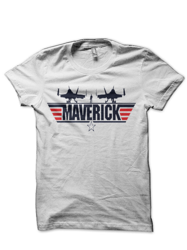 Top Gun Maverick White T-Shirt Hoodie, Sweatshirt | PureTeeCo.com