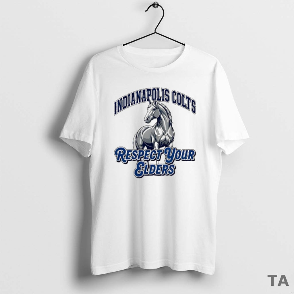 Top Indianapolis Colts Respect Your Elders T Shirt Sweater Hoodie, Sweatshirt | PureTeeCo.com