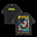 Top Invincible War Omni Man Wash Shirt, Comics Mineral T-Shirt, TV Show Comics Washed Shirt, Cozy Fit, Perfect for Any...