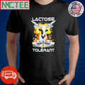 Top Lactose Tolerant cow tank air fighter bomb shirt