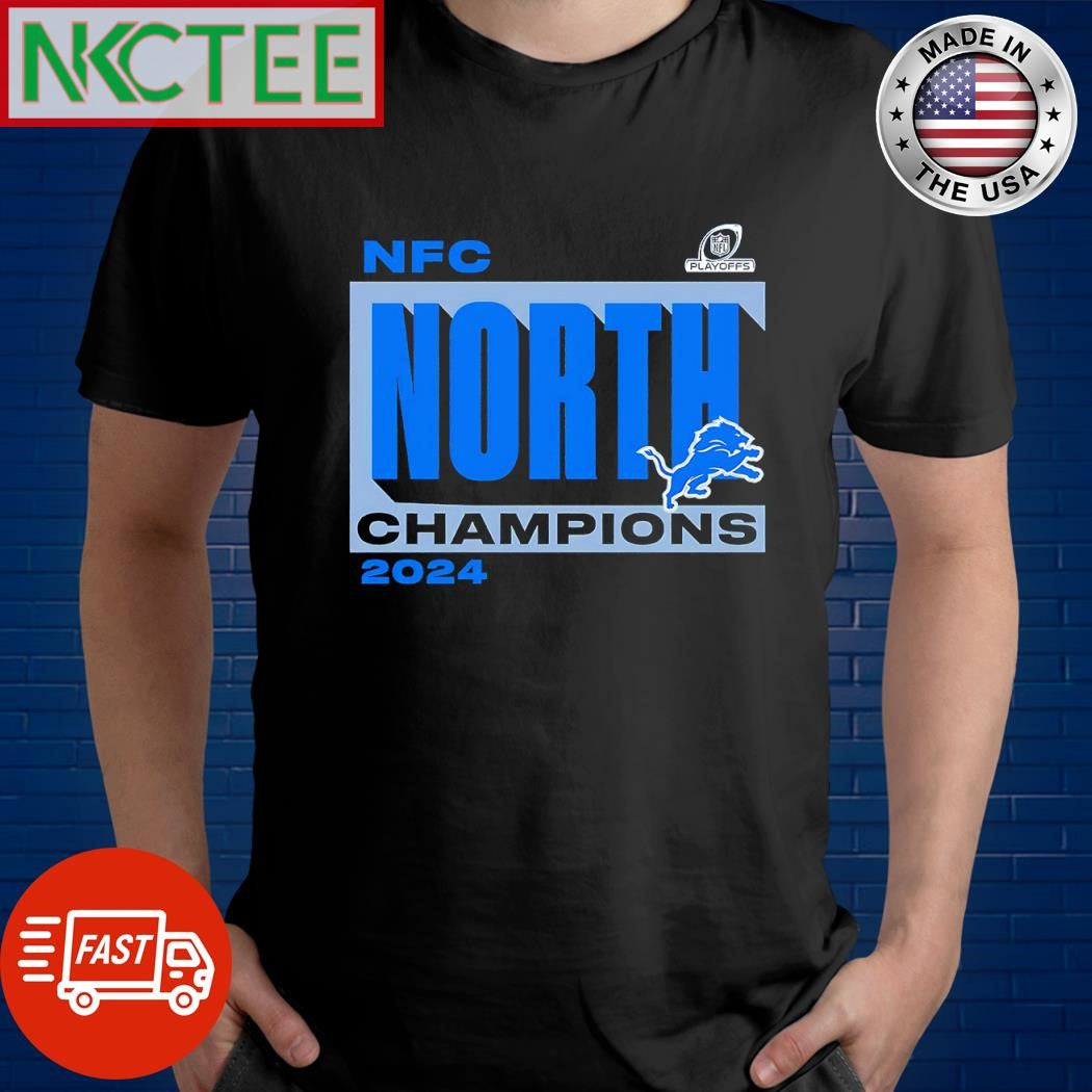 Top NFC Playoffs North Champions 2024 Detroit Lions shirt