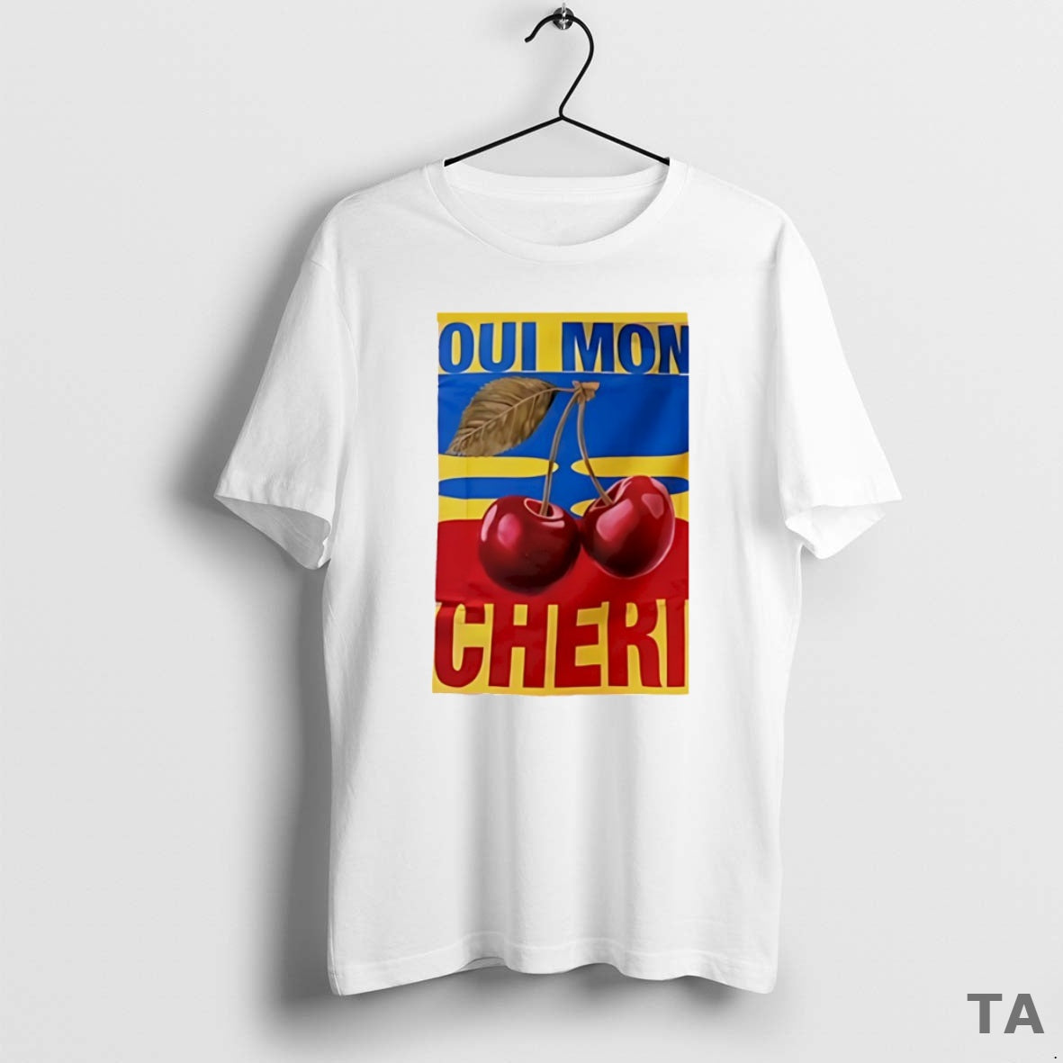 Top Oui Mon Cheri Circle T Shirt Sweater Hoodie, Sweatshirt | PureTeeCo.com
