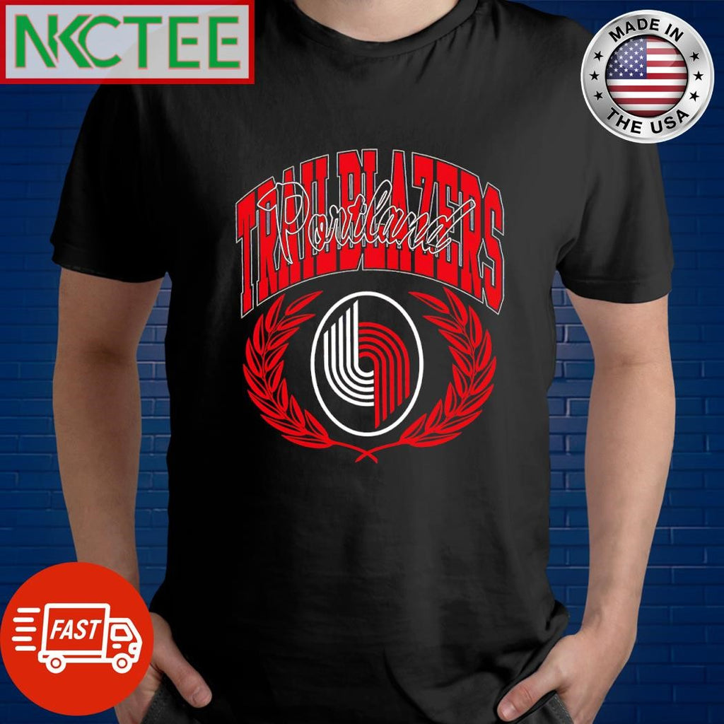 Top Portland Trail Blazers laurel wreath logo shirt