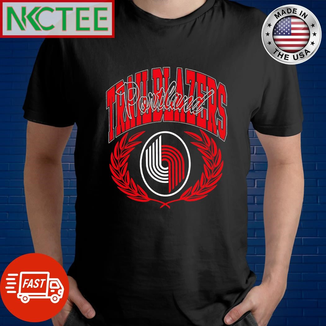 Top Portland Trail Blazers laurel wreath logo shirt