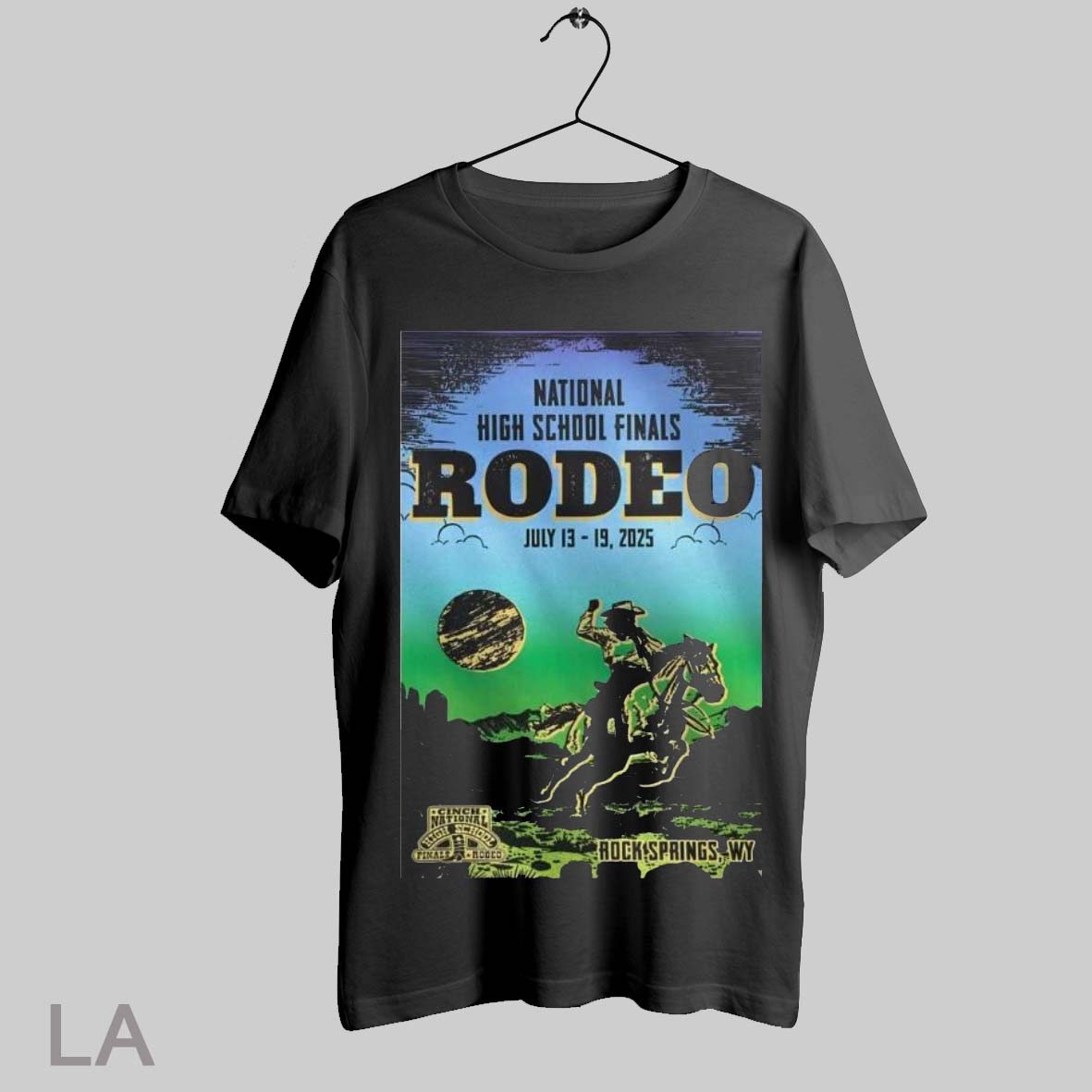 Top Poster Rodeo Des Rock Springs Wy July 13 19 2025 Tour National High School Finals T Shirt Weatshirt Tee Shirt Hoodie,...