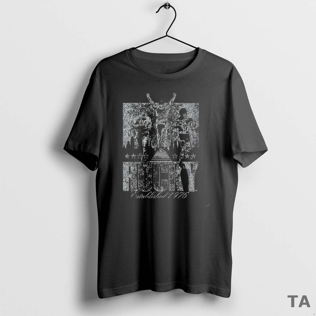 Top Rocky Est 1976 T Shirt Sweater Hoodie, Sweatshirt | PureTeeCo.com